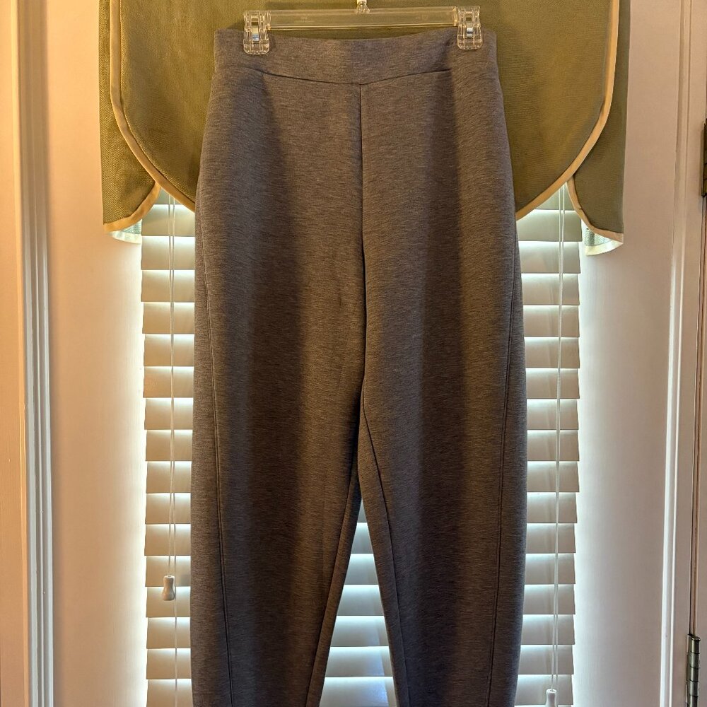 Spanx XS Grey barrel leg pants NWOT